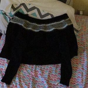 A long sleeve sweater